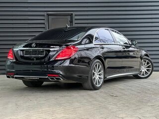 2014 Mercedes-Benz S-Класс AMG 63 AMG Long III (W222, C217), чёрный, 3500000 рублей, вид 5