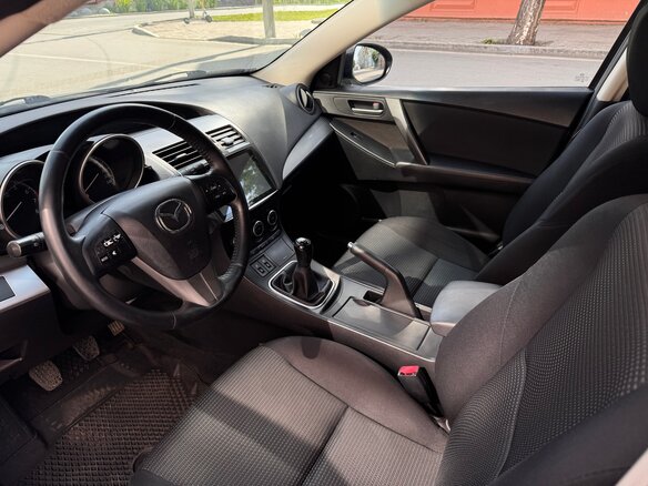 2012 Mazda 3 II (BL) Рестайлинг, серебристый, 800000 рублей - вид 8