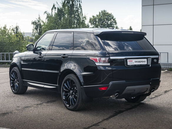 2014 Land Rover Range Rover Sport II, чёрный - вид 6