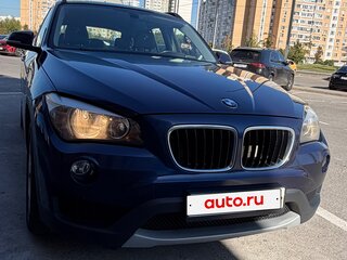 2013 BMW X1 18i I (E84) Рестайлинг, синий, 1475000 рублей, вид 4
