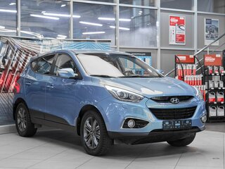 2015 Hyundai ix35 I Рестайлинг, голубой, 1449000 рублей, вид 3