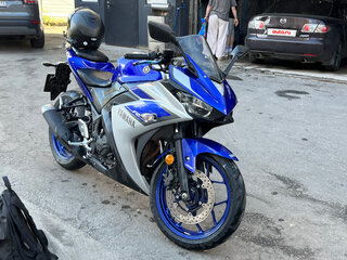 2015 Yamaha YZF-R3, синий, 435000 рублей, вид 2