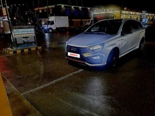 2024 Lada (ВАЗ) Vesta SW Sportline I Рестайлинг (NG), серебристый, 2500000 рублей, вид 2