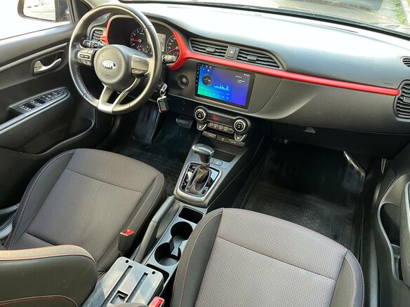 2021 Kia Rio X IV Рестайлинг, чёрный, 1619000 рублей - вид 11