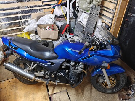 2002 Kawasaki ZR-7, синий, 320000 рублей, вид 3
