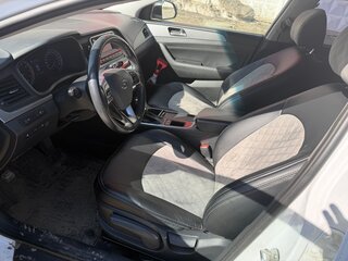 2019 Hyundai Sonata VII (LF) Рестайлинг, белый, 1070000 рублей, вид 4