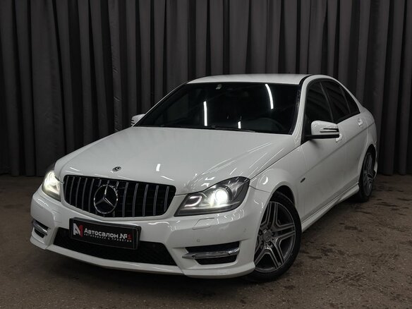 2011 Mercedes-Benz C-Класс 180 BlueEFFICIENCY III (W204) Рестайлинг, белый