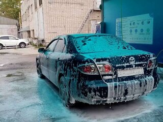 2006 Mazda 6 I (GG) Рестайлинг, синий, 200000 рублей, вид 3