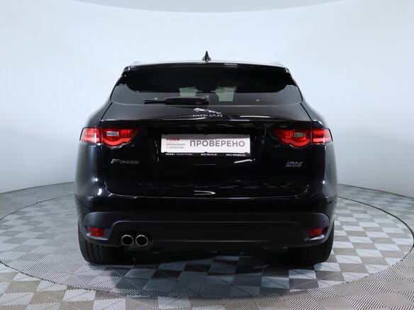 2016 Jaguar F-Pace I, чёрный, 2360000 рублей - вид 5
