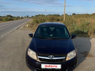 2013 Lada (ВАЗ) Granta I, синий, 440000 рублей, вид 3