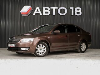 2016 Skoda Octavia III (A7), коричневый, 1375000 рублей, вид 1