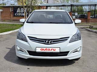 2016 Hyundai Solaris I Рестайлинг, белый, 1095000 рублей, вид 2