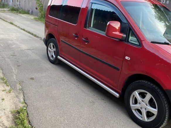 2008 Volkswagen Caddy III, красный - вид 9