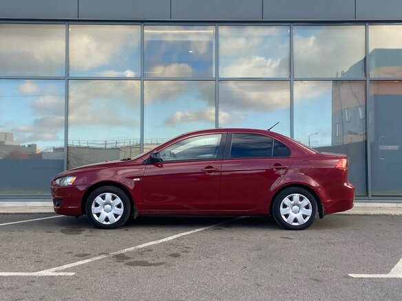 2007 Mitsubishi Lancer X, красный, 499000 рублей - вид 5