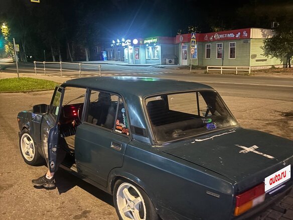 1997 Lada (ВАЗ) 2107, зелёный, 110000 рублей - вид 1