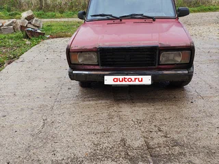 2000 Lada (ВАЗ) 2107, красный, 50000 рублей, вид 1