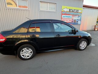 2012 Nissan Tiida I Рестайлинг, чёрный, 540000 рублей, вид 4