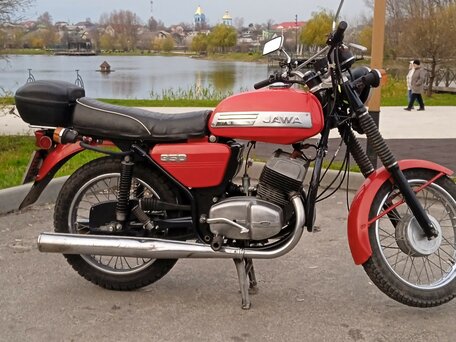 1981 Jawa 350/634, красный, 250000 рублей, вид 4