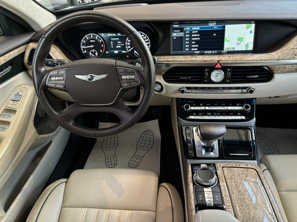 2018 Genesis G90 Limousine I, чёрный - вид 6