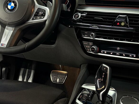 2020 BMW 5 серии 530i VII (G30/G31/G38) Рестайлинг, синий, 4700000 рублей - вид 7