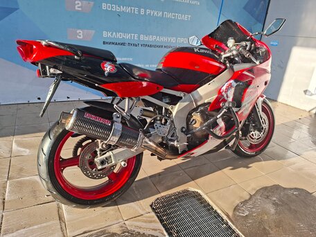 2000 Kawasaki ZX-6 Ninja, красный, 325000 рублей, вид 2