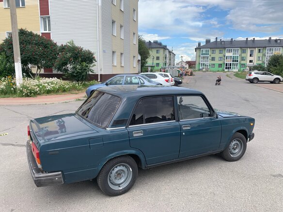 1996 Lada (ВАЗ) 2107, зелёный, 150000 рублей - вид 3