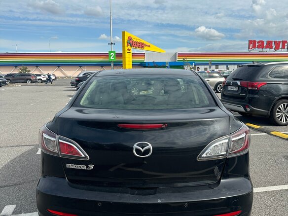 2012 Mazda 3 II (BL) Рестайлинг, чёрный - вид 5