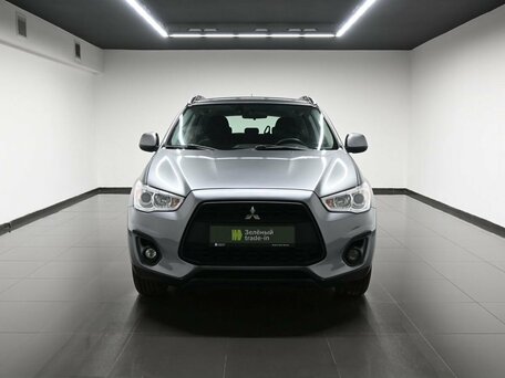 2014 Mitsubishi ASX I Рестайлинг, серый, 1195000 рублей, вид 3