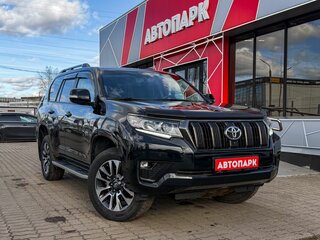 2021 Toyota Land Cruiser Prado 150 Series Рестайлинг 3, чёрный, 5999000 рублей, вид 2