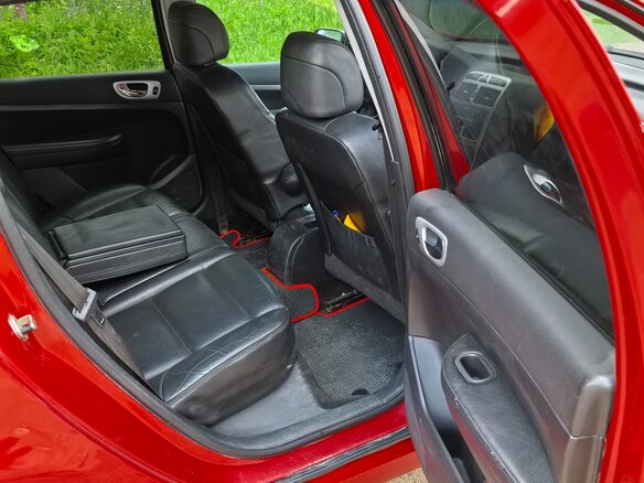 2007 Peugeot 307 I Рестайлинг, красный, 320000 рублей - вид 14