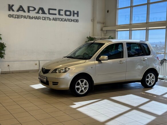 2003 Mazda Demio II (DY), серый