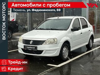 2014 Renault Logan I Рестайлинг, белый, 480000 рублей, вид 1