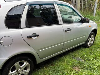 2007 Lada (ВАЗ) Kalina I, серебристый, 300000 рублей, вид 2