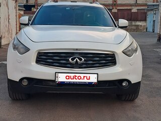 2011 Infiniti FX37 II (S51), белый, 1400000 рублей, вид 1