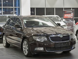 2012 Skoda Superb II, коричневый, 1049000 рублей, вид 1
