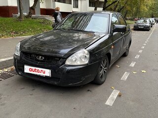 2008 Lada (ВАЗ) Priora I, синий, 110000 рублей, вид 1