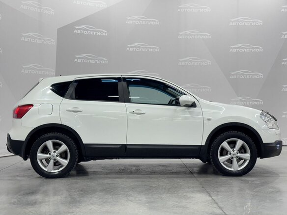 2008 Nissan Qashqai I, белый - вид 6