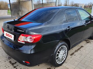 2011 Toyota Corolla X (E140, E150) Рестайлинг, чёрный, 800000 рублей, вид 5