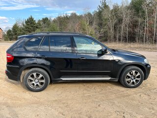 2007 BMW X5 30d II (E70), чёрный, 1350000 рублей, вид 5
