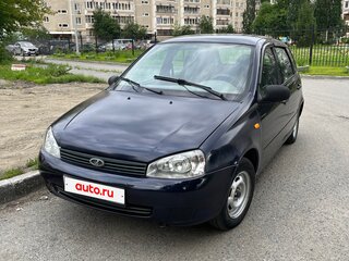 2007 Lada (ВАЗ) Kalina I, фиолетовый, 100000 рублей, вид 1