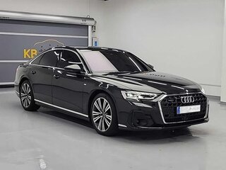 2023 Audi A8 50 TDI IV (D5) Рестайлинг, чёрный, 10390023 рублей, вид 4