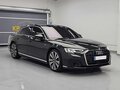2023 Audi A8 50 TDI IV (D5) Рестайлинг, чёрный - вид 3