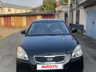 2010 Kia Rio II Рестайлинг, чёрный, 535000 рублей, вид 2