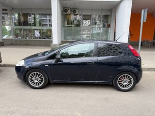 2009 Fiat Punto III Grande Punto, синий, 300000 рублей, вид 3