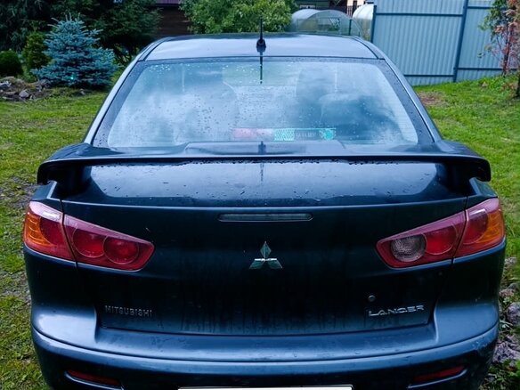 2008 Mitsubishi Lancer X, серый, 650000 рублей - вид 3