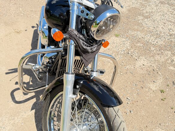 2001 Honda Shadow 750, чёрный, 530000 рублей - вид 13