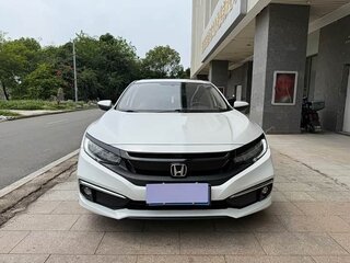 2021 Honda Civic X Рестайлинг, белый, 1140000 рублей, вид 2