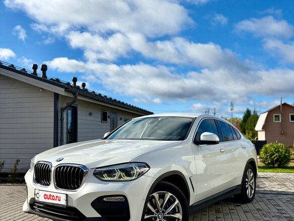 2019 BMW X4 30i II (G02), белый, 3700000 рублей - вид 1