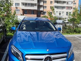 2014 Mercedes-Benz GLA 200 I (X156), голубой, 1550000 рублей, вид 1