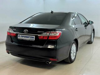 2016 Toyota Camry VII (XV50) Рестайлинг, чёрный, 1530000 рублей, вид 4